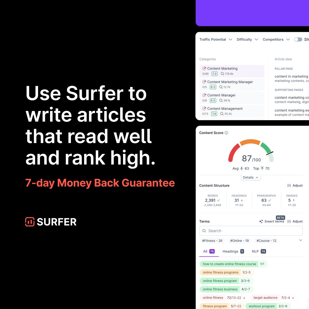 pop-up banner for 7-day trial of surfer seo tool pop-up banner for 7-day trial of surfer seo tool