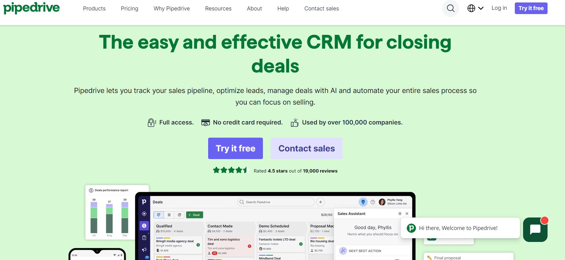 Pipedrive CRM - Best for Sales-Focused Businesses