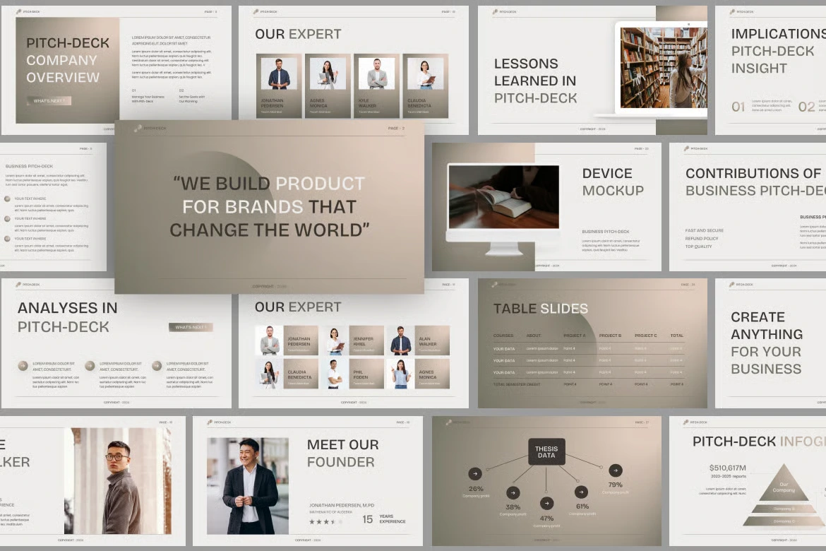 Envato Pitch Deck Template