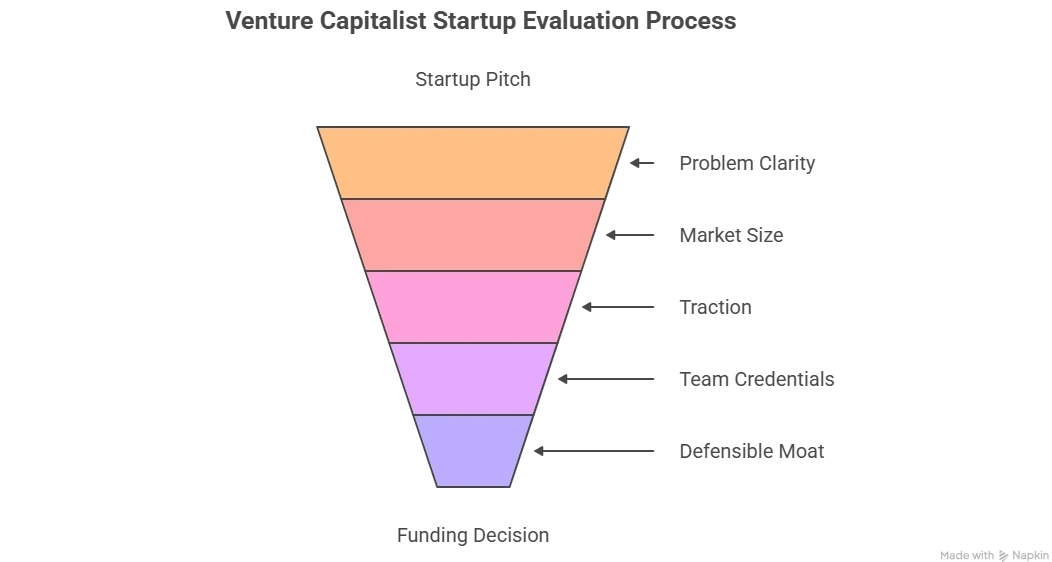 illustration depicting how to pitch a venture capitalist
