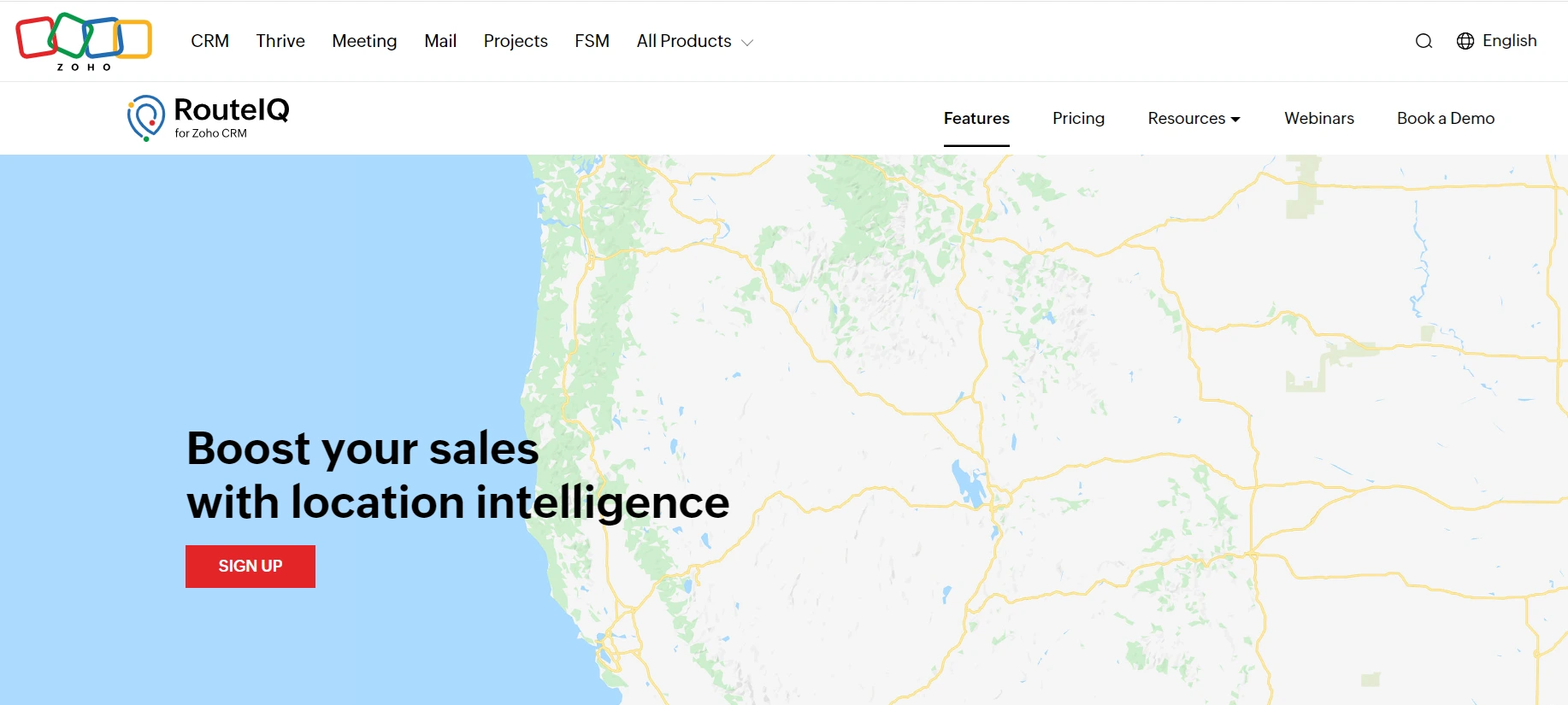 RouteIQ for ZOHO CRM